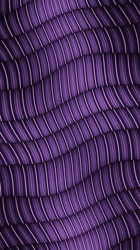 Muscle Fiber Sarcomere Contraction Striated Myofibril Bundle Seamless Loop in vibrant violet tones vertical 9:16