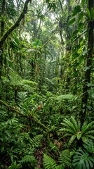 Fototapeta premium Dense tropical jungle