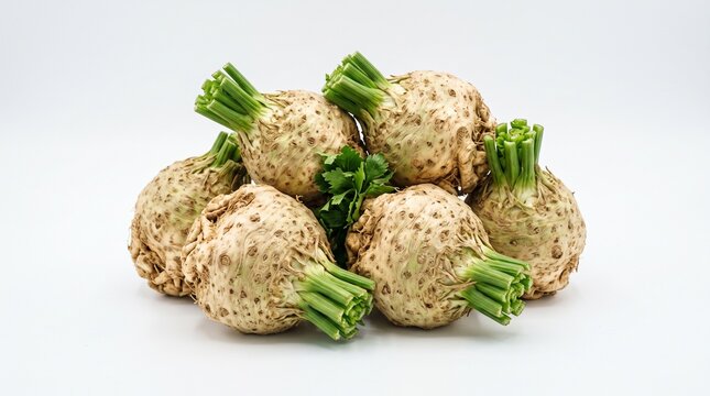 Fresh raw celeriac