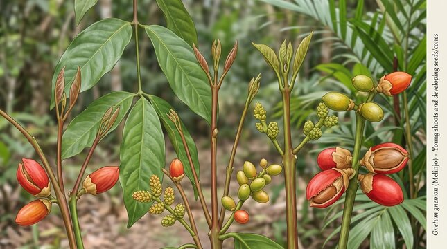 Melinjo Plant Anatomy