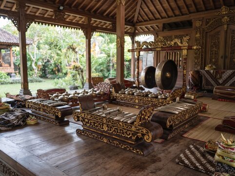 Traditional Javanese Gamelan