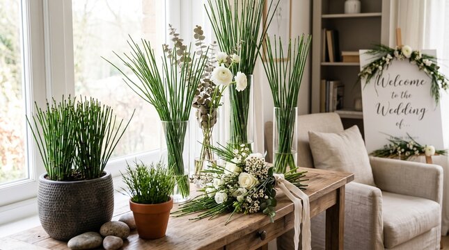 Wedding flower arrangement
