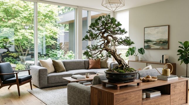 Bonsai living room