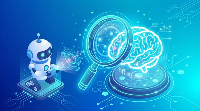 ai cognitive analysis illustration vector 1