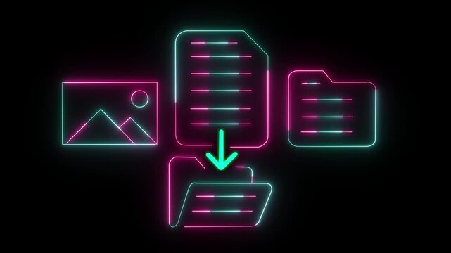 open notebook icon. From web set. digital document files stored on servers using high-speed internet that are secure and always available