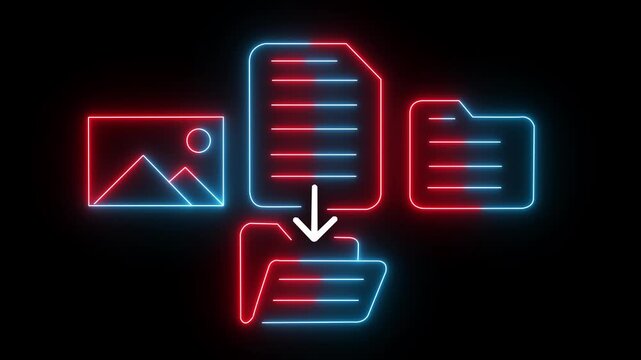 open notebook icon. From web set. digital document files stored on servers using high-speed internet that are secure and always available