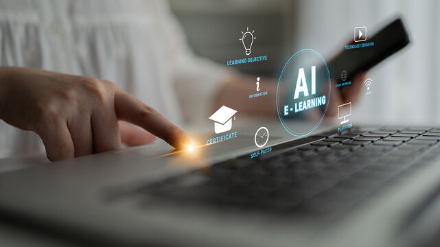 The role of AI in E-Learning for personalized online education. An adaptive learning platform with self paced courses and technology education. Motif