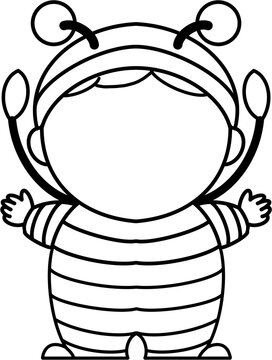 bee face insert