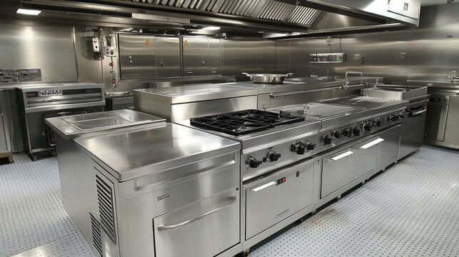 Professional Stainless Steel Commercial Kitchen Equipment and Appliances