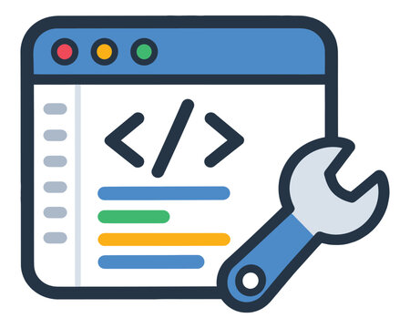 Developer Tools Modern Vector Icon