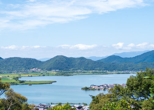 滋賀県近江八幡市の風景