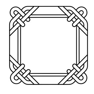 Celtic Knot Square Frame