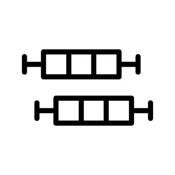 Box Plots Icon Vector Symbol Design Illustration