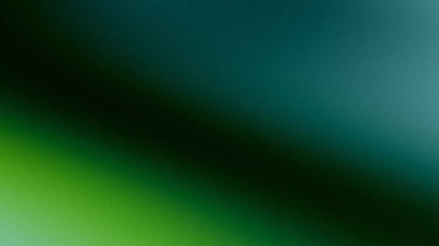 Gradient blue and green abstract background with grainy texture