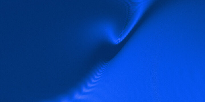Abstract Blue Futuristic Wave Background with Flowing Digital Light and Smooth Blue Gradient. Features a design with ample negative space, making it ideal as a background for text, logos, headlines