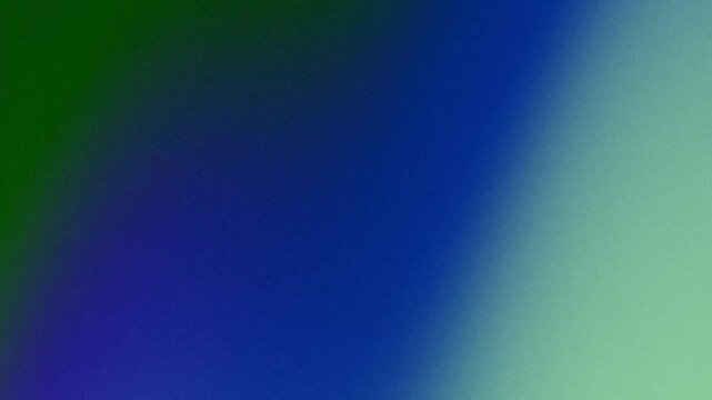 Grainy blue and green gradient background with noise texture overlay.