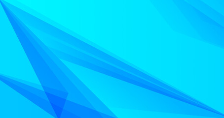 Obraz premium Vibrant blue abstract geometric background with dynamic overlapping angular shapes. Blue Abstract Background