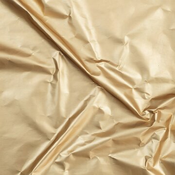 Gold foil texture background and crumpled metallic paper