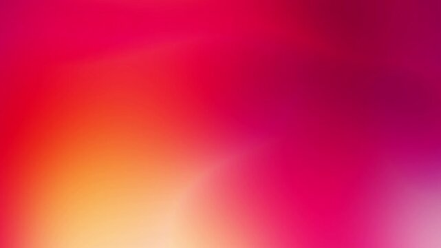 Luminous neon fuchsia pink and bright red magenta gradient background loop featuring smooth glowing wave light Perfect for stylish video intros and creative overlays