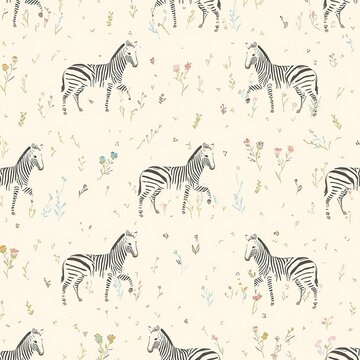 Pattern drawing zebra background illustration