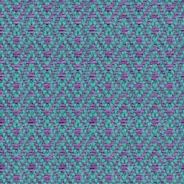 Seamless Woven Raffia Straw Texture in Turquoise Cyan and Purple Geometric Pattern