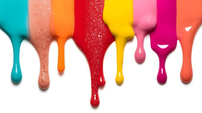 nail polish finger make up beauty cosmetic leaking