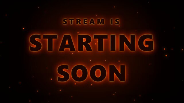 FuturisticStreamingCountdownTextBackgroundVideo.