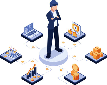 Multiple Income Streams Concept for Solo Entrepreneur