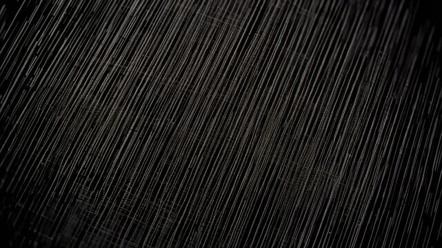 Microscopic Hatching Pattern of Fine Cross-Hatched Lines