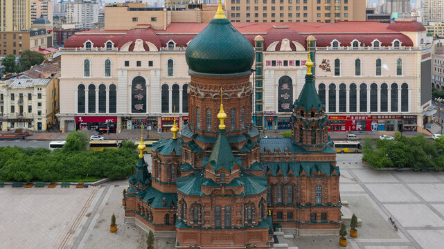 Saint Sophia Cathedral Harbin - Historic Orthodox Church Architecture