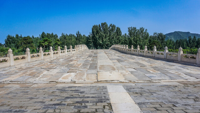 Xiling Stone Platform with Marble Balustrade, Baoding Hebei