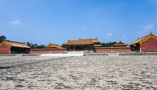 Xiling Imperial Palace Courtyard, Baoding Hebei Province, China