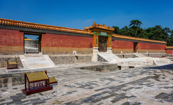 Xiling Temple Courtyard, Baoding Hebei - Traditional Chinese Architecture