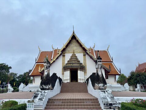 Wat Phumin, the city temple of Nan Province, Thailand.