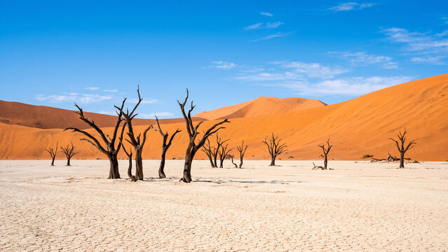 dead tree in the desert