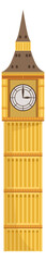 Obraz premium Big ben. London travel landmark. Famous tower