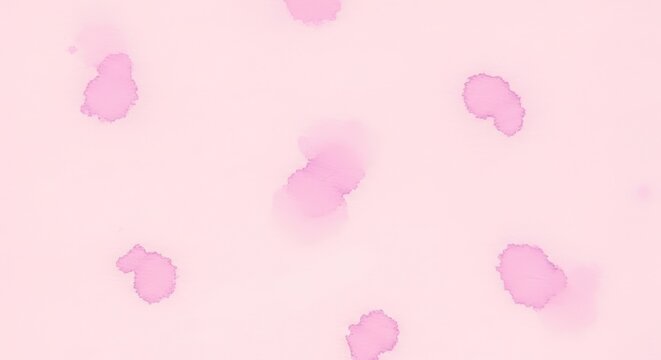 Pink watercolor splatter pattern on a light pink background