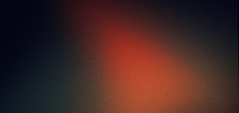 Abstract gradient background with warm orange glow fading across dark blue and brown shadow, creating soft atmospheric texture for design