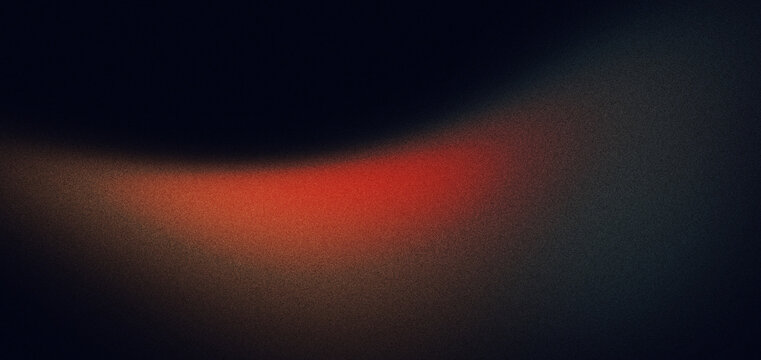 Abstract dark background with soft red glow and warm gradient creating moody atmospheric texture for modern design backdrop
