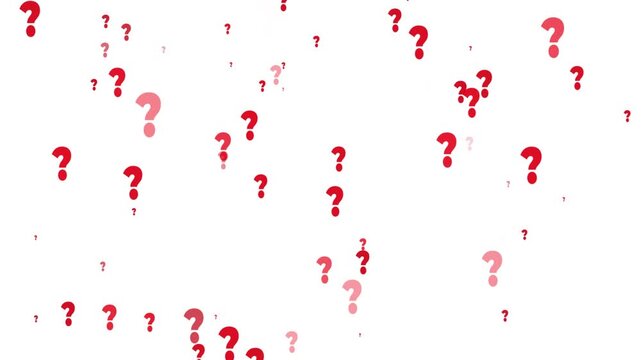 Question Marks on Transparent Background. Alpha Channel. Just Drag and Drop it to your Time line or Video Video. Question marks particles loop animation