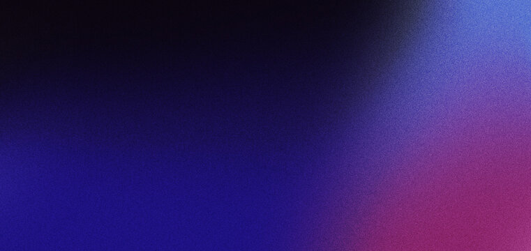 Abstract purple blue gradient background with soft magenta glow, dark edges, subtle texture, and atmospheric color transition for modern design