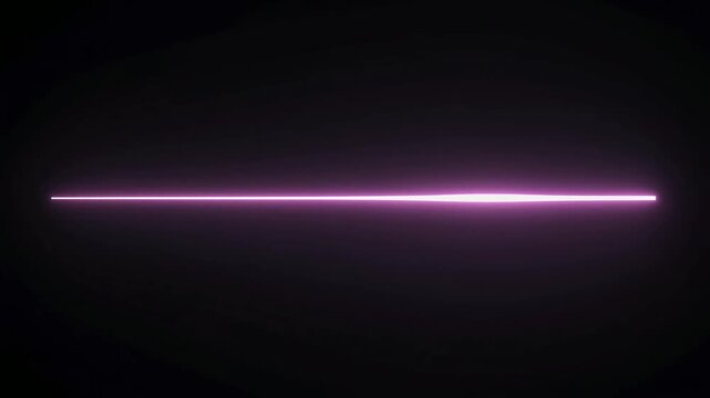 暗闇を下降する一本の発光走査線