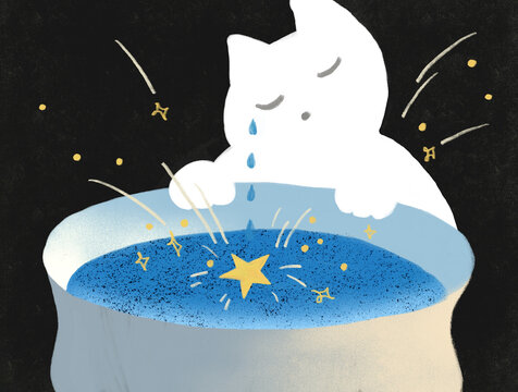 crying cat 