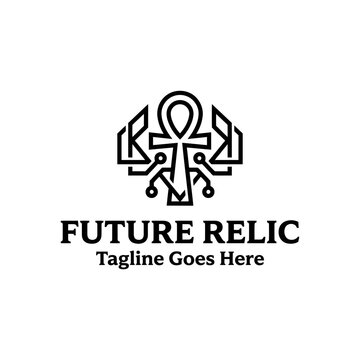 Future Relic tech ankh logo.