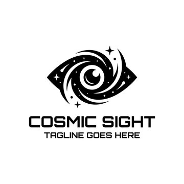 Galactic eye mystic vision logo.