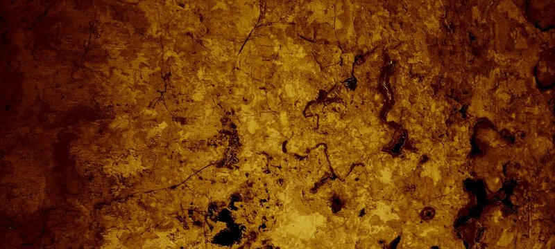 Aged Golden Marble Texture Luxury Stone Background With Grunge
