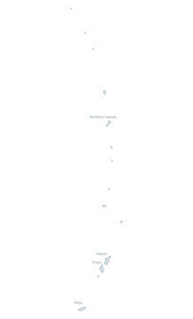 Map of the USA Commonwealth of the Northern Mariana Islands - Political Outline