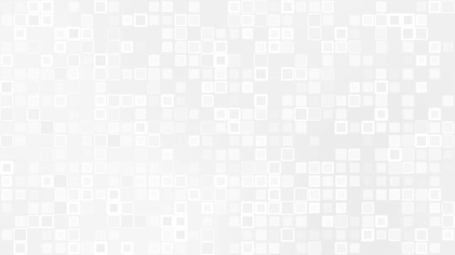 Futuristic box shaped glowing pixel background