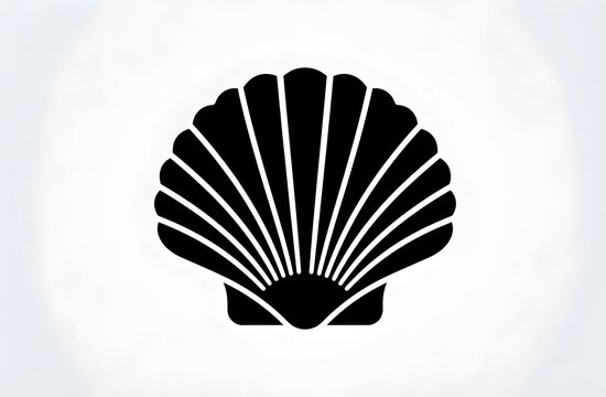 Minimalist marine animal icon design