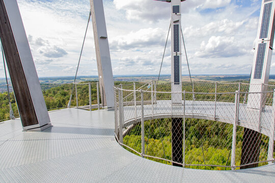 forest, tower, scenics - nature, observation point, famous place, summer, steel, architecture, sch&ouml;nbuch, baden-wuerttemberg, travel destinations, view, scenery, countryside, herrenberg, stuttgart, sc